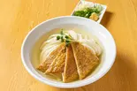 きつねうどん(讃岐のおうどん 花は咲く 新中野本店)