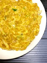 台湾菜甫蛋(切干大根と玉子焼き)（マダムリン台北）