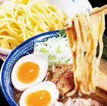 鶏白湯煮干しつけ麺 味玉付き(麺匠 鶏吟本店)