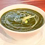 ほうれん草チキンカレー sag chicken curry（カトリのカレー屋さん）