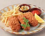 国産大粒カキフライ＆ポテト Deep Fried Oyster ＆ French Fries（FLOWS GRILL | BAR 中野）