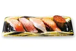 サーモン五種盛り 1人前（無添蔵 北花田店）