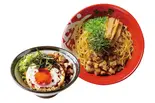 油そば焼豚丼セット（ラーメンまこと屋 渋谷センター街本店）