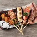 焼きおまかせ5本盛り（炭火やきとり将吉 遠里小野本店）