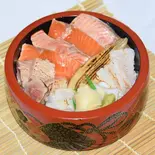 特選あぶりちらし（鮨寅）