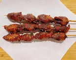 鶏ハツ串揚げ(3本)（日進斗金フライドチキン）