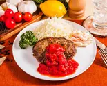 イタリアンハンバーグ（鶏鉄板チキンパンチ 新栄店）