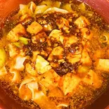 マーボー豆腐刀削麺(手作り餃子 西遊記 マーラータン)