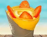 ストロベリーカスタードチョコクリーム（ALOHAクレープ）