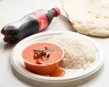 1カレーナンorライス ドリンク付き1Curry Nan or rice set with drink（インド料理 ケバブ ＆ ビリヤニ ハウス Indian Restaurant Kebab ＆ Biryani house）