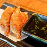 鶏皮ぎょうざ（居酒屋栄ちゃん栄町店）
