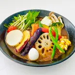 たっぷり18種の野菜カレー（スープカレーこうき屋 岸里店）