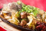 牛さがり鉄板 Beef Hanging Tender（居酒屋亀屋 博多店）