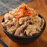 キムチにんにく醤油豚丼 肉大盛 (お肉400g)（オーシャンダイニング池袋店）