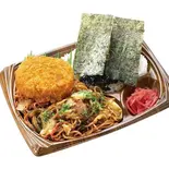 コロッケ付き  焼きそばのり弁当（本家かまどや 滝子店）