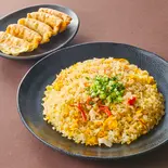 チャーハン 揚げ餃子(5個)セット（チャーハン 皇王 上目黒店）