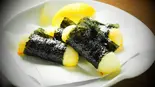 山芋のいそべ揚げ(へぎそば匠 四谷三丁目店)