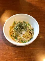 和風きのこのパスタ（cafe Escape）