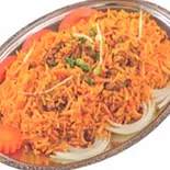 Prawn biriyani エビ ビリヤニ（NAMASTE CAFE豪徳寺店）