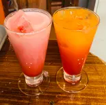 ストロベリーマンゴージュース Strawberry mango juice（インド＆タイ料理スマイル Indian ＆ Thai restaurant ＆Bar~Smile）