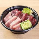 まぐろ・ぶり丼(レギュラーサイズ)（【元祖】でか盛り海鮮問屋 すすきの店）