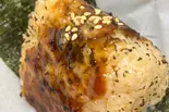 会津大葉味噌「神田B級グルメ！ 名物」（「おむすび おにぎり」シイナノゴハン (肉巻きおむすび 豚汁 生姜焼き ハンバーグ)）