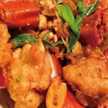 鶏肉の唐辛子和え（中国料理 東海園）