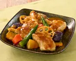 【単品】すけそう鱈と彩り野菜の黒酢あん(鱈4個)（ゆめあん食堂 調布駅北口店）