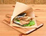 生姜焼きバーガー（おにぎり専門店波平）