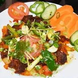 羊肉のスクティ MUTTON SUKUT（インドネパールレストランサファル）