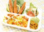 【弁当】サブジーライスセット  【MEAL BOX】SABZI RICE SET（インド北部料理PUNJABI草加松原店）