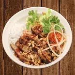 ブンネムルイ Bun Nem Lui (Vermicelli with grilled minced pork)（ベトナム料理フォーゴン栄店 PHO NGON SAKAE-TEN）