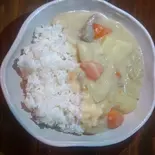 ホワイトチキンカレー（Cafe and BAR スープ et）