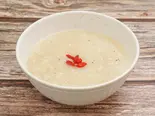 滋養あふれる参鶏湯粥(サムゲタンがゆ)（月島鰻スタミナ丼 玄）
