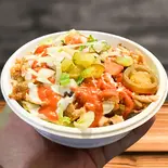 ケバブチキンポテト Kebab chicken Potato（SAROY KEBAB）