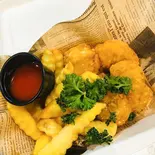 ナゲット＆ポテトセット Nugget ＆ French fries（ファラッフェル タイム）