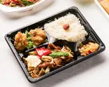 ホイコーロー、唐揚げ弁当(北京飯店(大和本店))