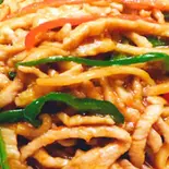豚肉の四川風炒め/Yuxiang Shredded pork(中華料理 龍門)