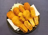 肉屋のコロッケ&ミンチカツ コンビセット(精肉店直送!ステーキ丼・コロッケ・カレーのお店 へそ)