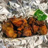 親鶏もも炭火タレ焼き(地鶏食堂じん.日赤通り)