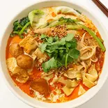 招牌特色麻辣烫(固定コースマーラータン)（小胖麻辣烫·卤肉饭）