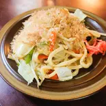 【人気No.7】カツオ節香る焼きうどん（喫茶よしの）