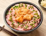 ねぎとろ漬けサーモン丼(9)（ねぎとろキング 練馬中村橋駅店）