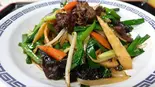 肝にら炒め（中華料理とり秀）