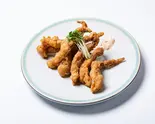 イカゲソ唐揚げ(炸鱿鱼爪)（中国料理 新上海）