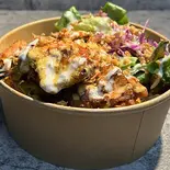【ガッツリ!】ラージ・チキンオーバーライス / Chicken Over Rice Large(NY MARKET CHICKEN OVERRICE Yokohama Yamate)