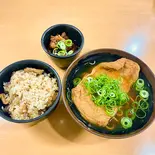 でんたぬきそばセット（【濃厚鰹ダシ】天八うどん どんでん）