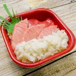本マグロエンガワ丼 Bluefin Tuna + Flatfish Rice Bowl（大漁丼家 新宿西落合店）