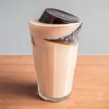 【ICE】珈琲ゼリミルクティー(咖啡凍奶茶) Milk Tea with Coffee jelly（ホージャー 好呷台湾屋台 HOJYA.TAIWAN）