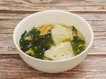 旨みたっぷりわかめスープ（月島鰻スタミナ丼 玄）